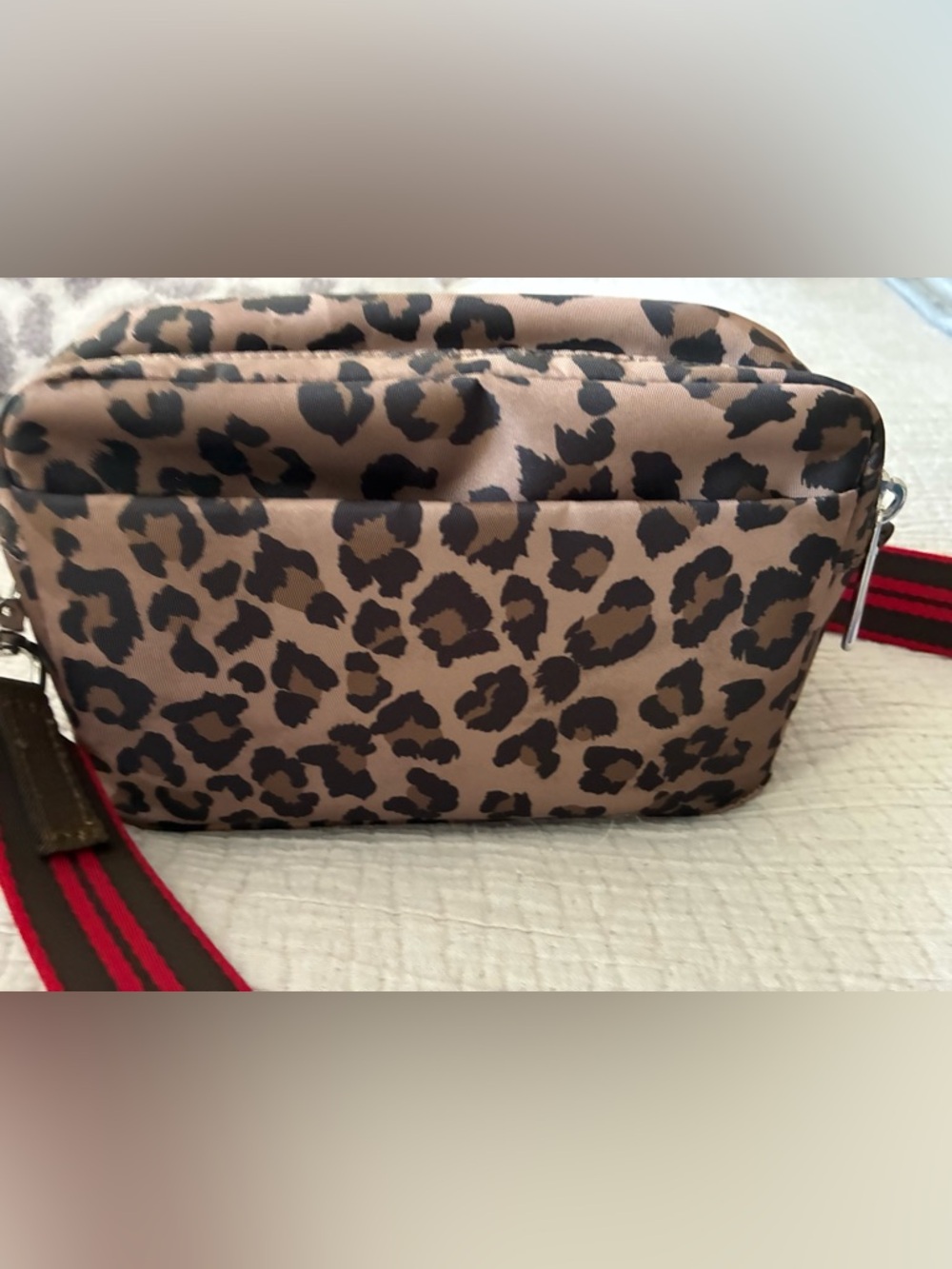 Lululemon Leopard Everywhere Crossbody Bag - Brown & Black- 2L - Picture 9 of 10